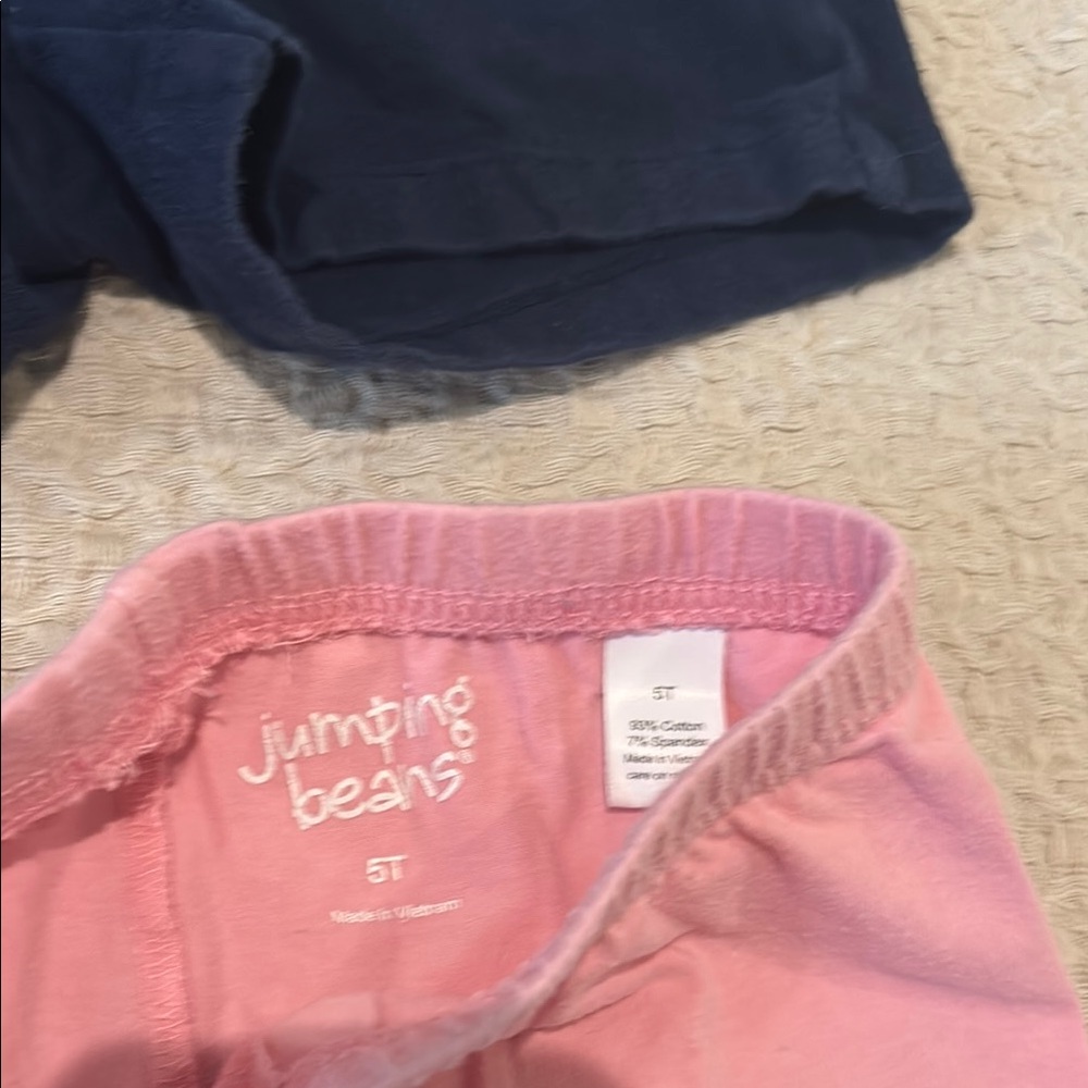 Jumping Beans Pink and Blue Casual Shorts Set - Picture 3 of 5